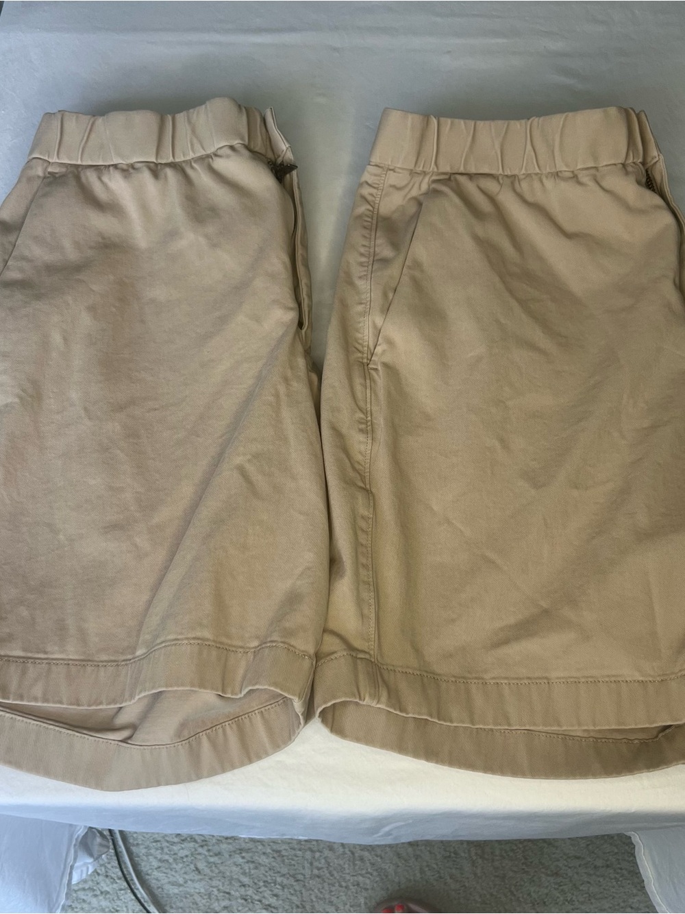 Everlane Neutral Khaki-Tan Bermuda Shorts